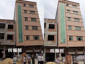 天津宝坻区倾斜纠正